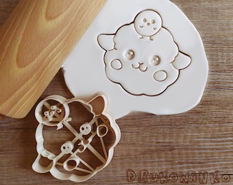 Easter Lamb Cookie Cutter Pastry Fondant Dough Biscuit