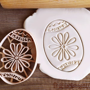 Easter Egg Cookie Cutter Decoration Pastry Fondant Dough Biscuit