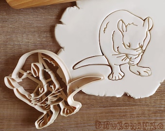 Washing Rats Rat Rodent Cookie Cutter Pastry Fondant Dough Biscuit