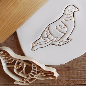 Pidgeon Dove Cookie Cutter Pastry Fondant Dough Biscuit
