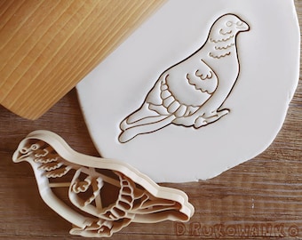 Pidgeon Dove Cookie Cutter Pastry Fondant Dough Biscuit