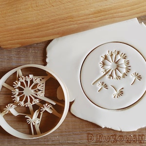 Löwenzahn Blume Ostern Ausstechform Gebäck Fondant Teig Keks