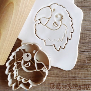 Many Sweet Birds - Ara, Cockatiel, Lovebird, Budgie Cookie Cutter Pastry Fondant Dough Biscuit