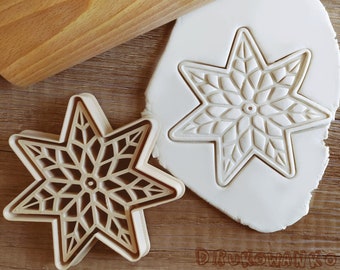 Christmas Holy Star Cookie Cutter Pastry Fondant Dough Biscuit