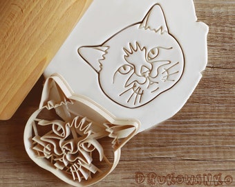 British Cat Cookie Cutter Pastry Fondant Dough Biscuit