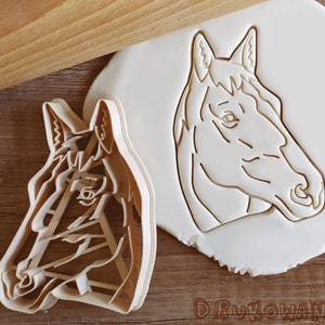 Horse Three Horses Cookie Cutter Pastry Fondant Dough Biscuit