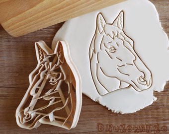 Horse Three Horses Cookie Cutter Pastry Fondant Dough Biscuit