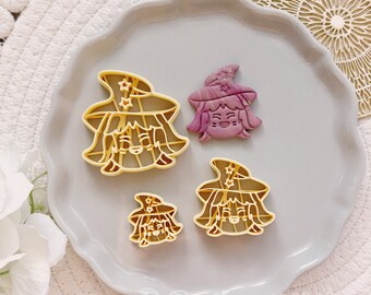 Witch Witchcraft Potion Fantasy Magic 1 Polymer Clay Cutter For Earring Jewelry Making Micro Cutters Stamp Clay Tools Decoration Art Craft