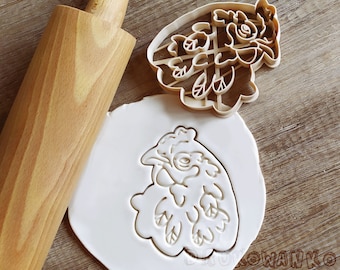 Coupe-biscuits poulet coq Pâtisserie Fondant Pâte Biscuit