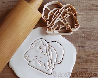 Bullterrier Bullterrier Hund Cookie Cutter Gebäck Fondant Teig Keks