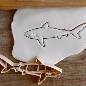 Shark Realistic Killer Whale Sea Ocean Creature Predator Water Cookie Cutter Pastry Fondant Dough Biscuit