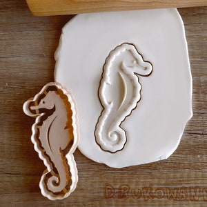 Seahorse Sea Water Ocean Creature Animal Cookie Cutter Pastry Fondant Dough Biscuit