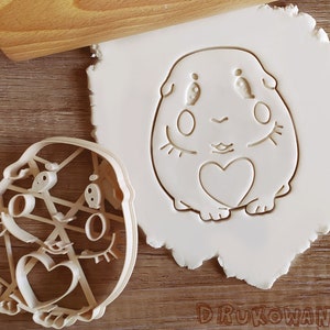 Cute Guinea Pig Cookie Cutter Pastry Fondant Dough Biscuit