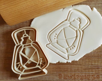 Lamp Zaklamp Lantaarn Reis Kamperen Wild Mooie Doodle Schattig Koekjesvormpjes Gebak Fondant Deeg Biscuit