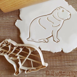 Capybara Set Wild Forest Cookie Cutter Pastry Fondant Dough Biscuit Kitchen Present