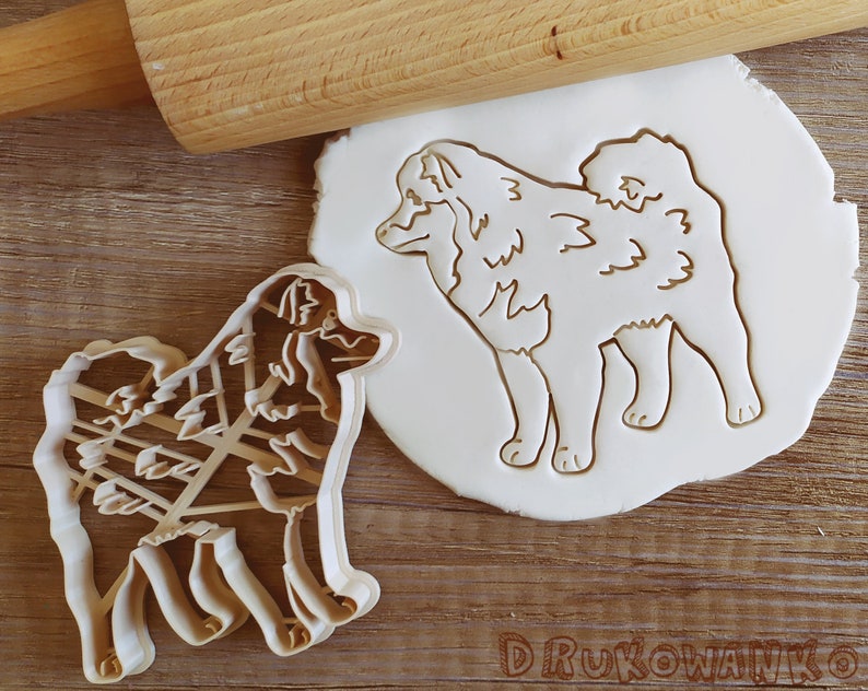 Finnish Lapphund Dog Cookie Cutter Fondant Special Fresno Mall Campaign Biscuit Pastry Dough