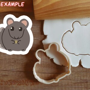 Dulce Chinchilla Chinchillas Cortador de Galletas Pastelería Fondant Masa Galleta
