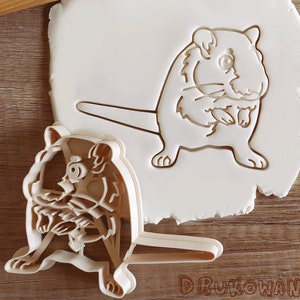 Standing Gerbil Rodent Cookie Cutter Pastry Fondant Dough Biscuit