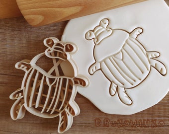 Beetle Forest Cookie Cutter Pastry Fondant Dough Biscuit