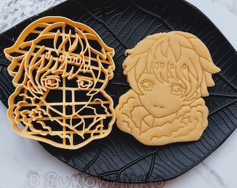 Manga Christmas Winter Chibi Anime Character Animation Cartoon Handsome  Fable Story Tale Cookie Cutter Pastry Fondant Dough Biscuit