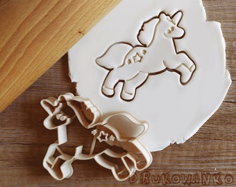 Sweet Pegasus/Eenhoorn/Paard Koekjes Uitsteker Gebak Fondant Deeg Biscuit