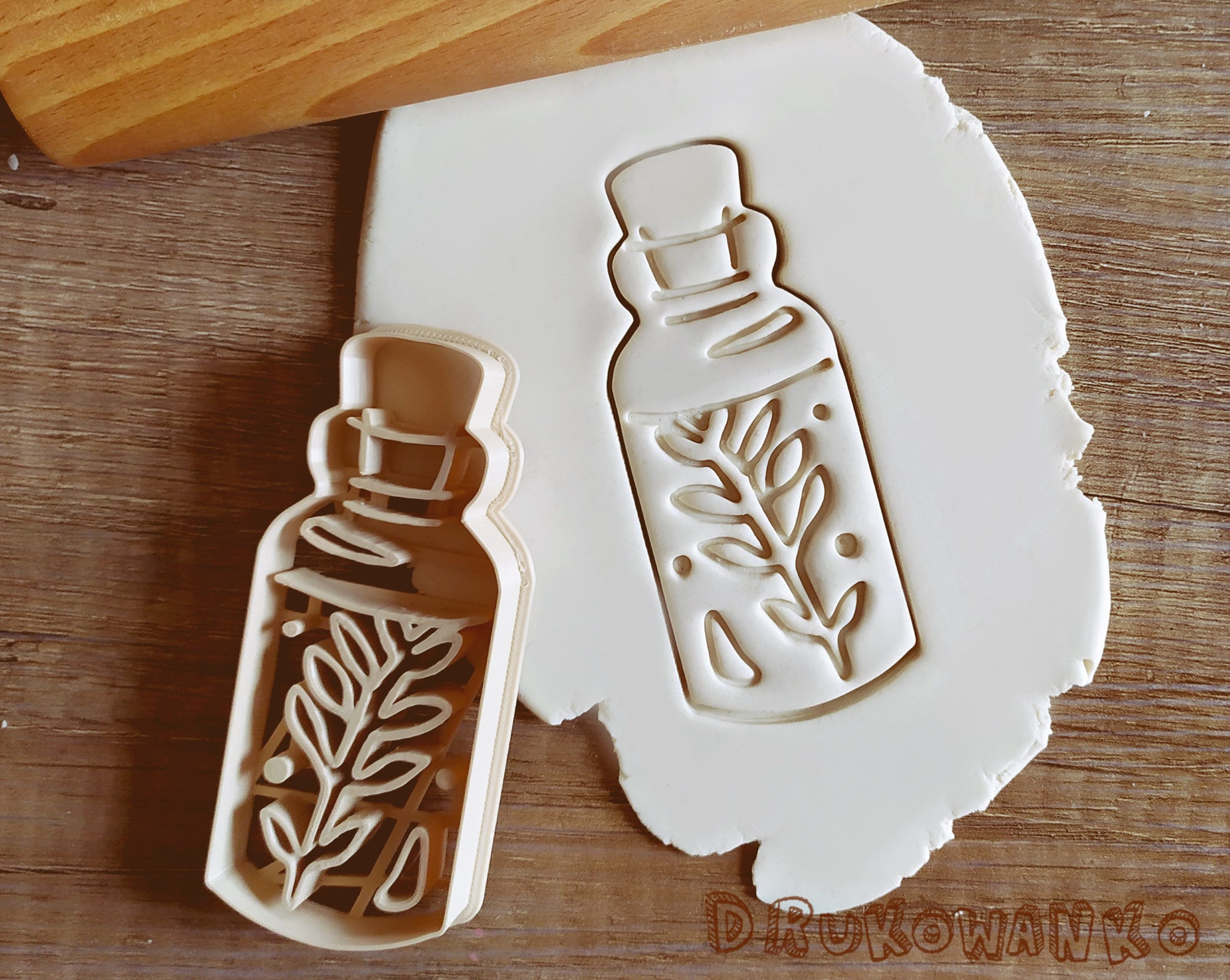 Flask Potion Magic Magical Flask Potion Cookie Cutter Pastry Fondant Dough Biscuit