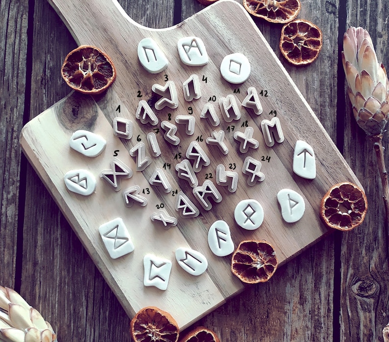 Nordic Slavic Ancient Rune Runes Symbol Magic Magical Cookie Cutter ...