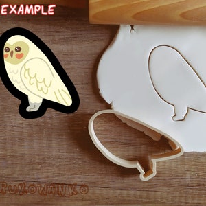 Night Owls Owl Cookie Cutter Ciasto Fondant Ciasto Biscuit