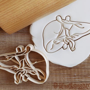 Human Liver Medicine Body Cookie Cutter Pastry Fondant Dough Biscuit