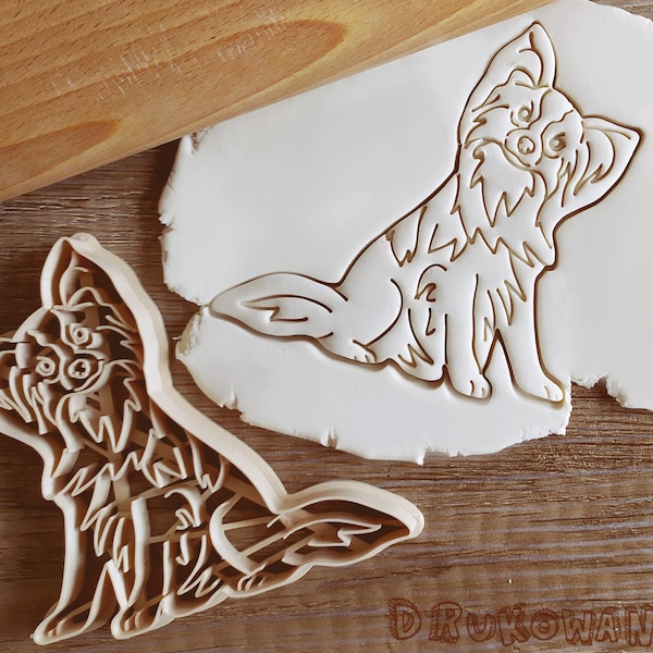 Papillon Continental Toy Spaniel Dog Cookie Cutter Pastry Fondant Dough Biscuit