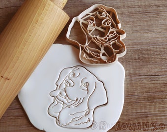 Labrador Retriever Hond Cookie Cutter Gebak Fondant Deeg Biscuit