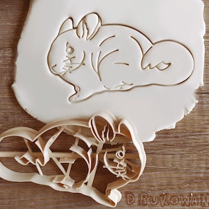 Gran Chinchilla Chinchillas Cortador De Galletas Pastelería Fondant Masa Galleta