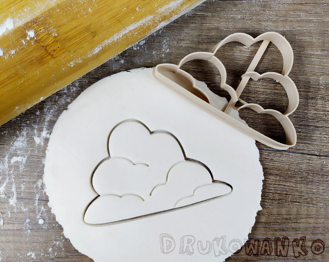 Magical Clouds Cloud Cookie Cutter Pastry Fondant Dough Biscuit