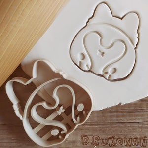 Sweet Corgi Cookie Cutter Pet Dog Puppy Pastry Fondant Dough Biscuit