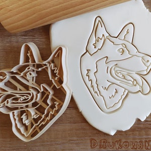 Australian Cattle Dog Cookie Cutter Pastry Fondant Dough Biscuit image 1