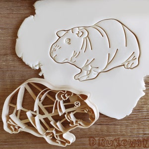Sweet Skinny Guinea Pig Cookie Cutter Pastry Fondant Dough Biscuit