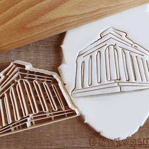 Pantheon Symbol Monument Tagliabiscotti Pasticceria Fondente Pasta Biscotto