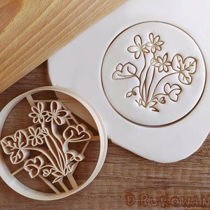 Flowers Magical Cookie Cutter Pastry Fondant Dough Biscuit