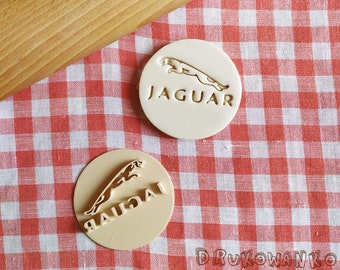 Jaguar Car Symbol Stamp Embosser Cookie Cutter Pastry Fondant Dough Biscuit