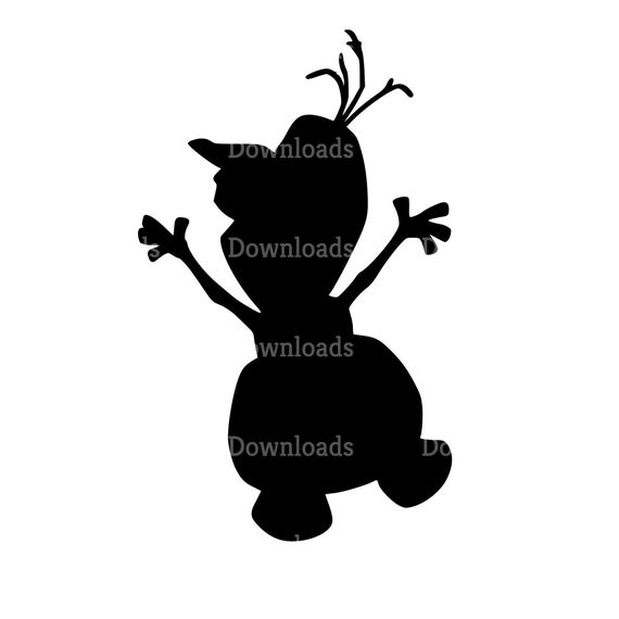 Download Olaf Silhouette Svg Etsy
