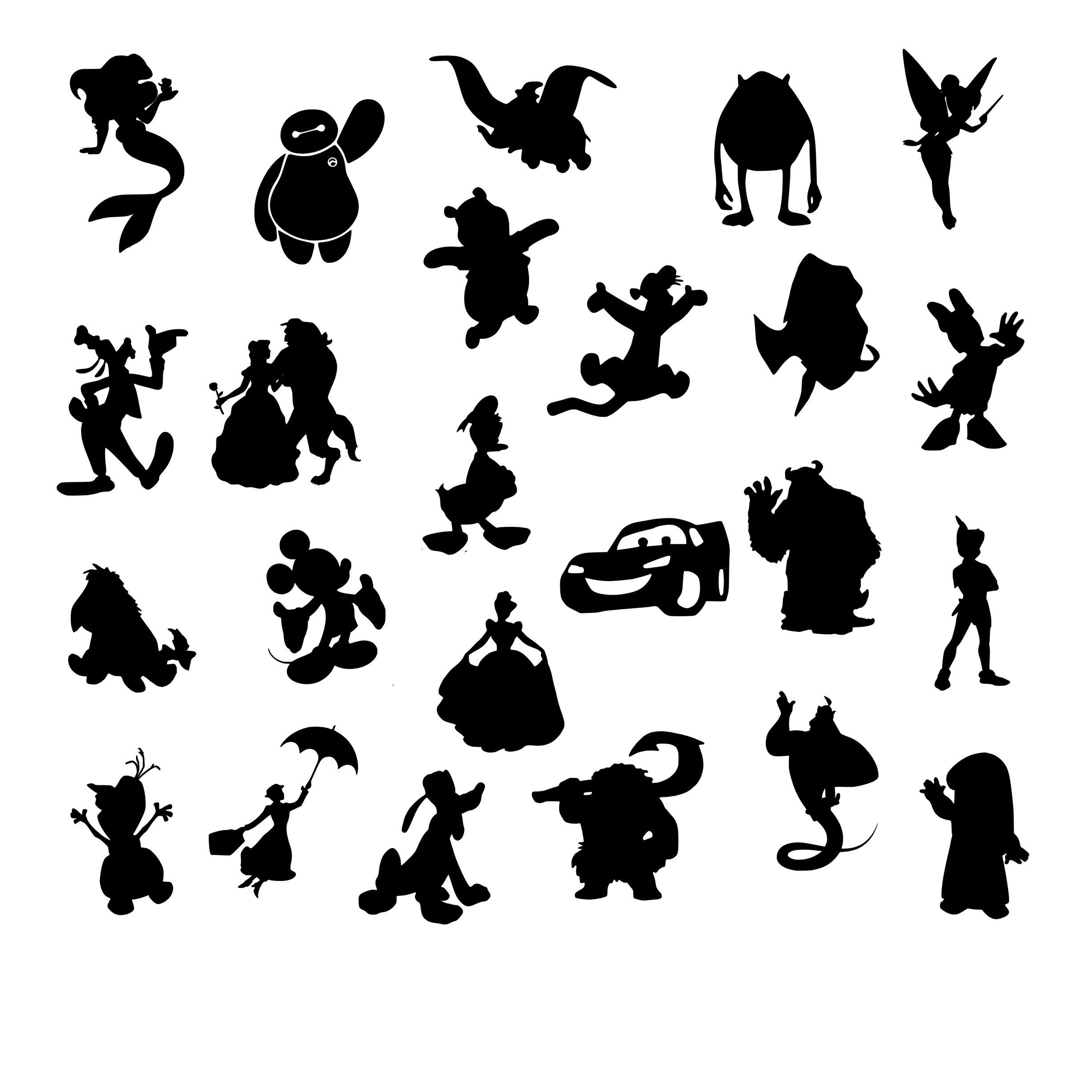 Free Free 126 Disney Princess Silhouette Svg SVG PNG EPS DXF File