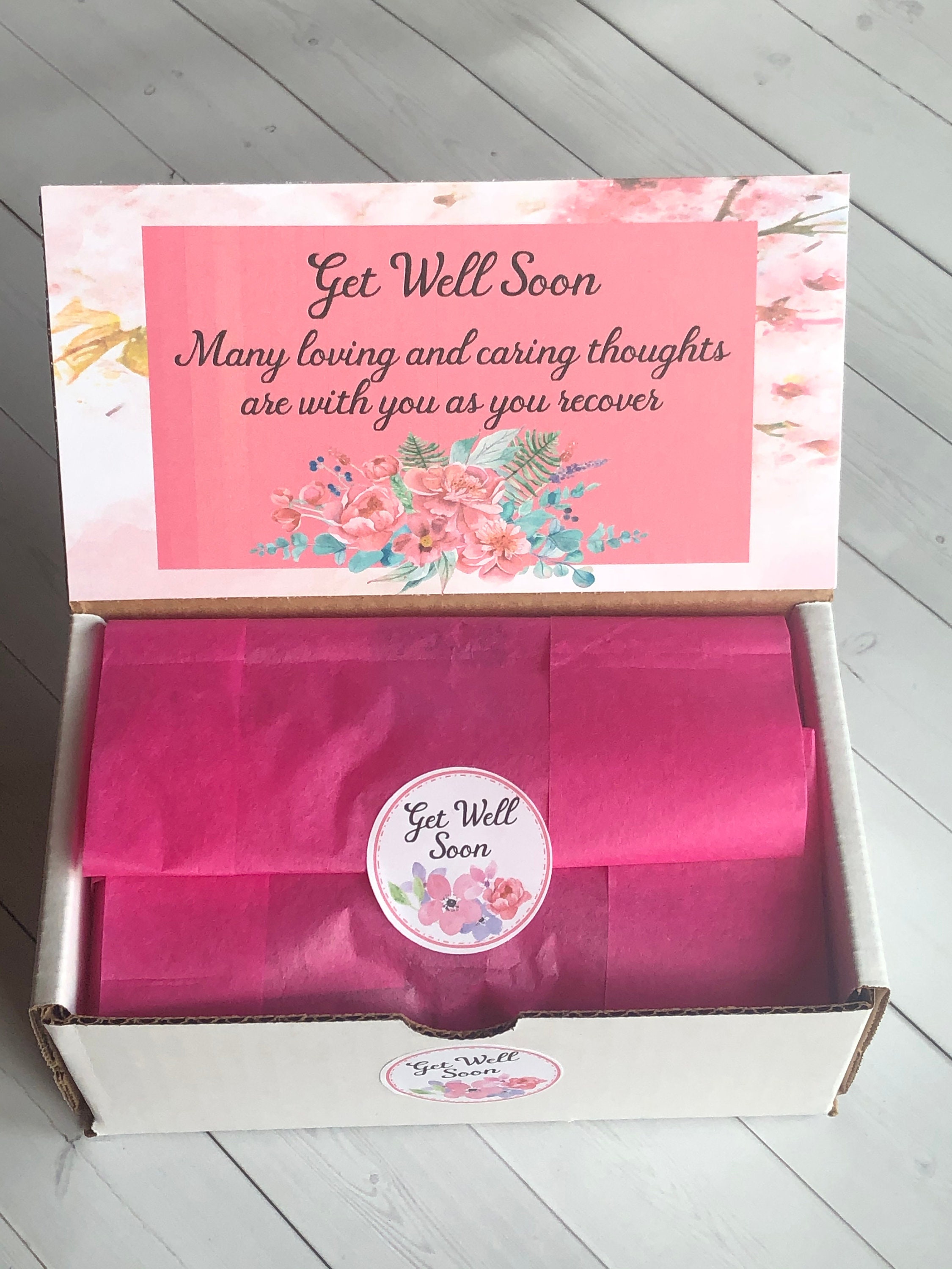 Get Well Soon Spa Gift Box/Wellness Gift/Recovery Gift/Get ...