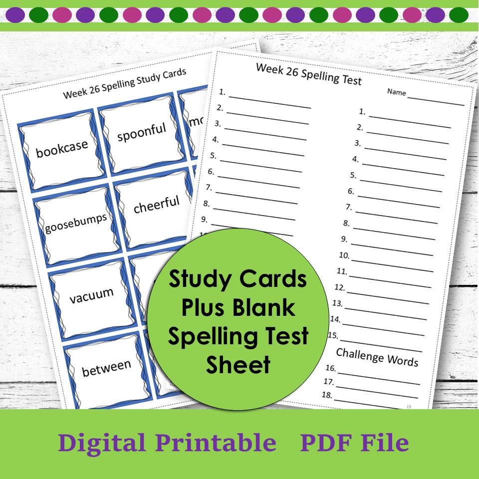 4th Grade Spelling Worksheets: 30 Weeks of Activities & Tests (digital ...