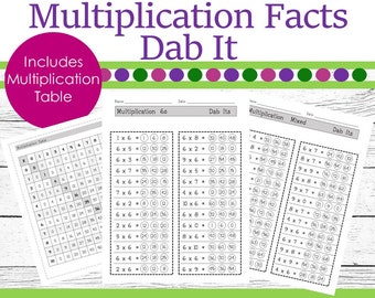 multiplication and division work sheets etsy