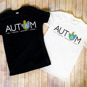 Autism Is | Youth & Adult Autism Awareness T-Shirt | Autism Is Love - Worldwide - Neurodiversity - Together