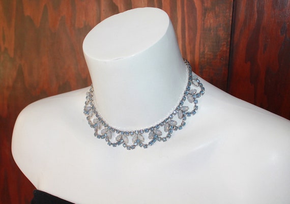 1940's Fred A. Block - Necklace. Swarovski Crystal