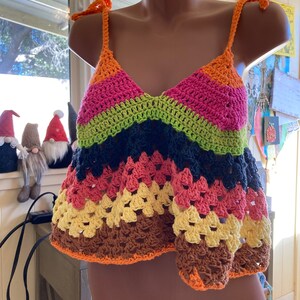 Crochet Poppy Tunic