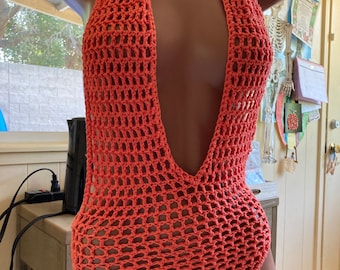 Crochet Divine One-piece Suit