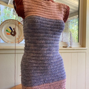 Crochet Casual One-piece Dress