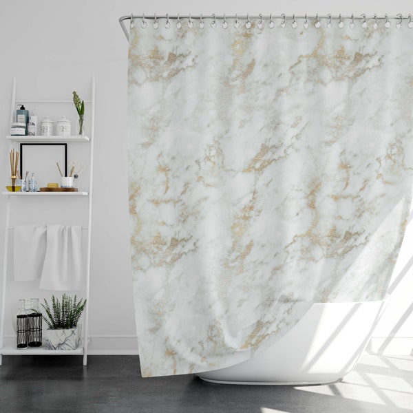 Grey Shower Curtain Etsy